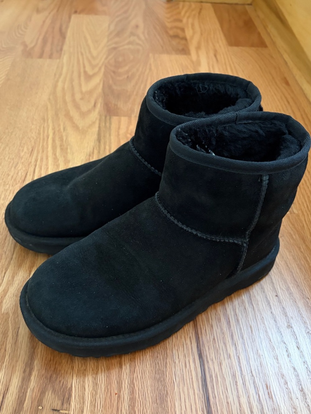 Black Short UGG Boots
